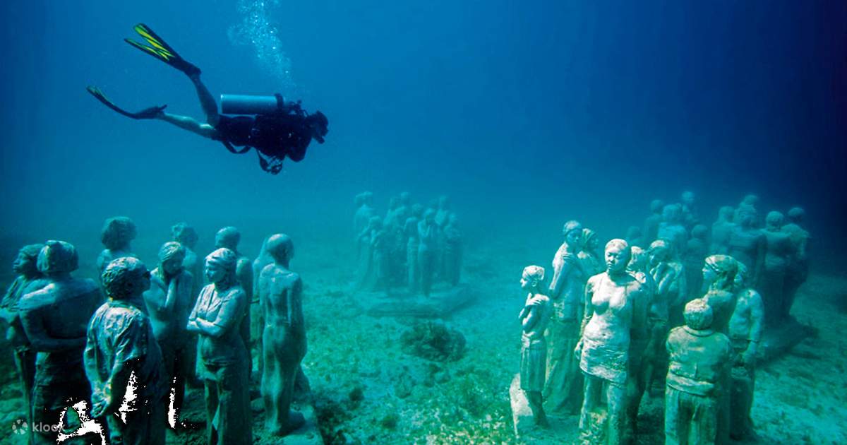 Scuba Diving at the Cancun Underwater Museum Of Art Klook Canada